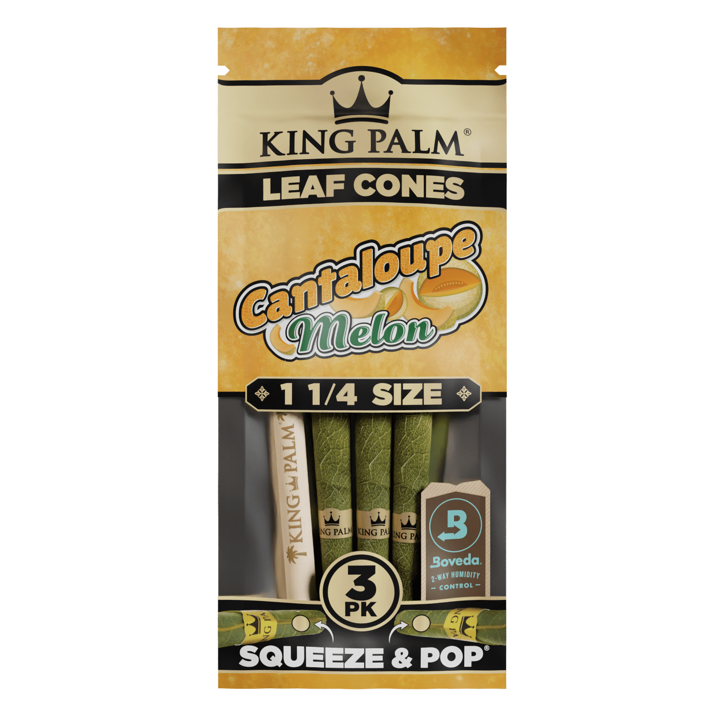 King Palm - Flavoured Palm Cones, 3pk