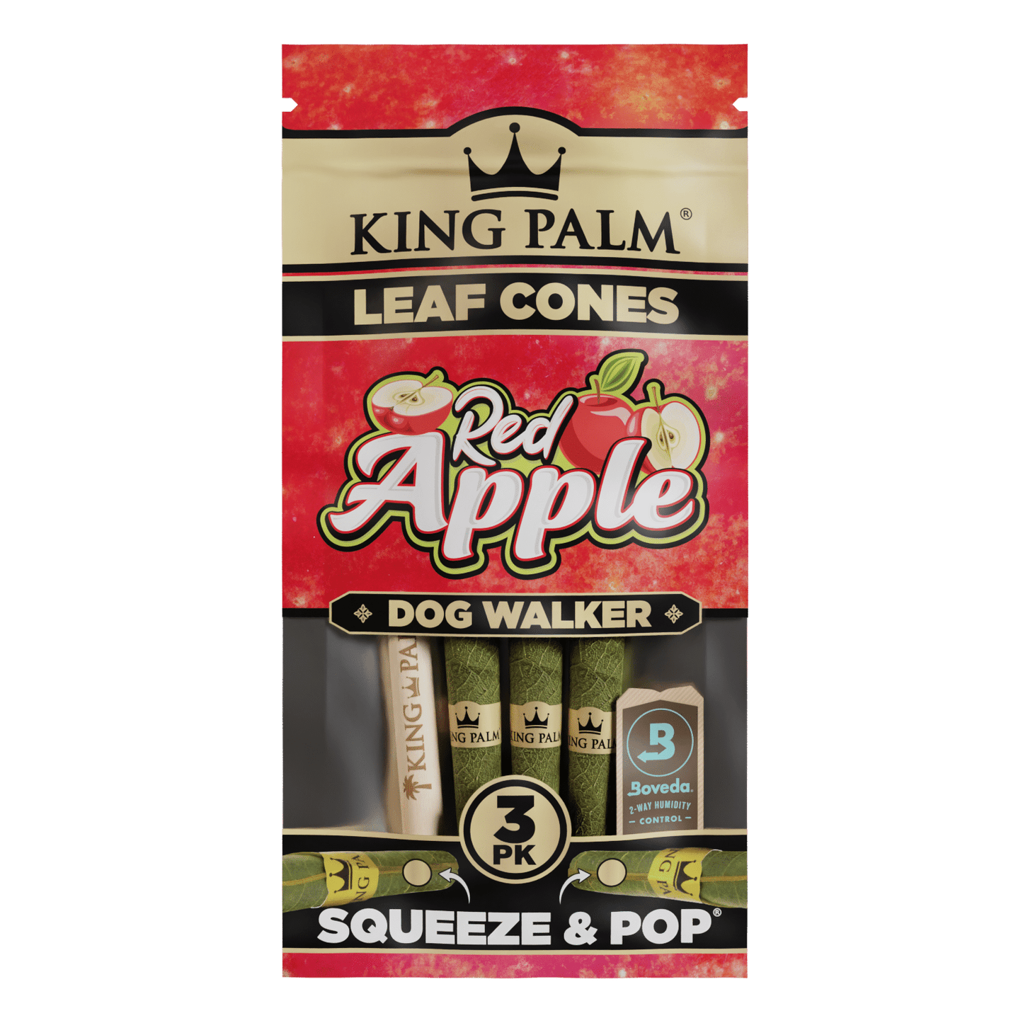 King Palm - Flavoured Palm Cones, 3pk