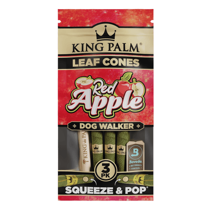King Palm - Flavored Palm Cones, Pack of 3