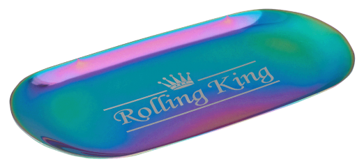 Rolling King - Rolling Tray, Medium, Steel, Multicoloured