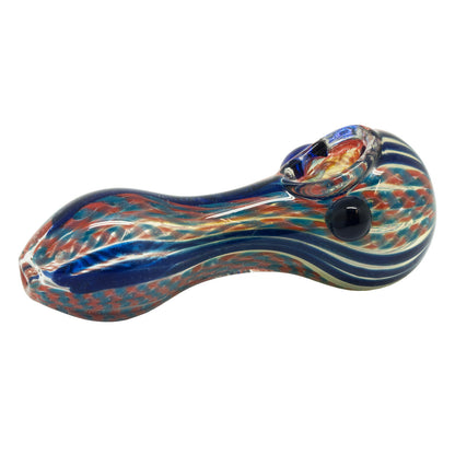 Half Baked - 3inch , “No Pain”, Glass Spoon