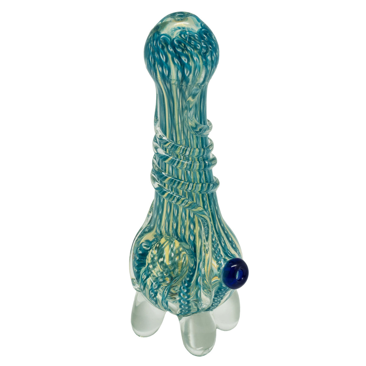 Half Baked - 5inch, “Top Bants”, Glass Spoon