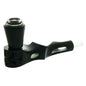 Wood and Glass 6.5 inch Art Pipe