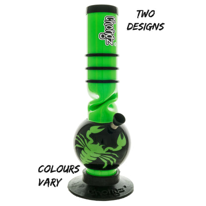 Chongz - Acrylic Waterpipe, 30cm, “Bunny Boiler” Bubble Ice Twist