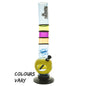 Chongz - Waterpipe, Acrylic, 40cm, Bubble w/ Ice Twist, "Shivas Choice"