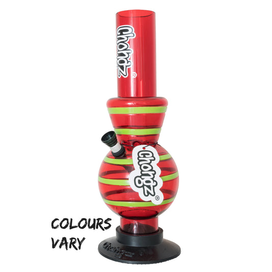 Chongz - Waterpipe, Acrylic, 30cm, Double Bubble, “Gut Rot”
