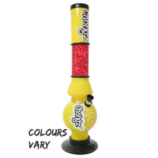 Chongz - Waterpipe, Acrylic, 40cm, Ice Twist, “Pirate Aggro”