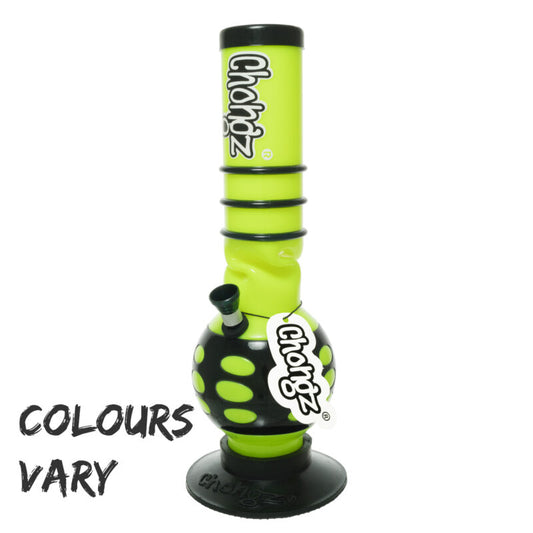 Chongz - Acrylic Waterpipe, 30cm, “Spring Rain”, Ice Twist