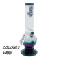 Chongz - Waterpipe, Acrylic, 30cm, Bubble w/ Ice Twist, “Poke Me Man”