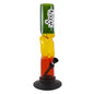 Chongz - Waterpipe, Acrylic, 30cm, Straight w/ Ice Twist, “Lite and Day”