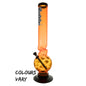 Chongz - Waterpipe, Acrylic, 40cm, Bubble w/ Ice Twist, “the Tramp”
