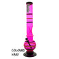 Chongz - Waterpipe, Acrylic, 40cm, Bubble w/ Ice Pinch, “Jules Vern”