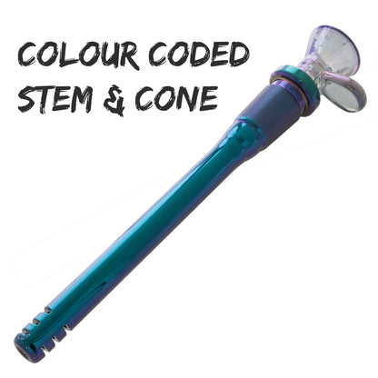 Chongz - Glass Waterpipe, 31cm, “Bonar Champ” Venom