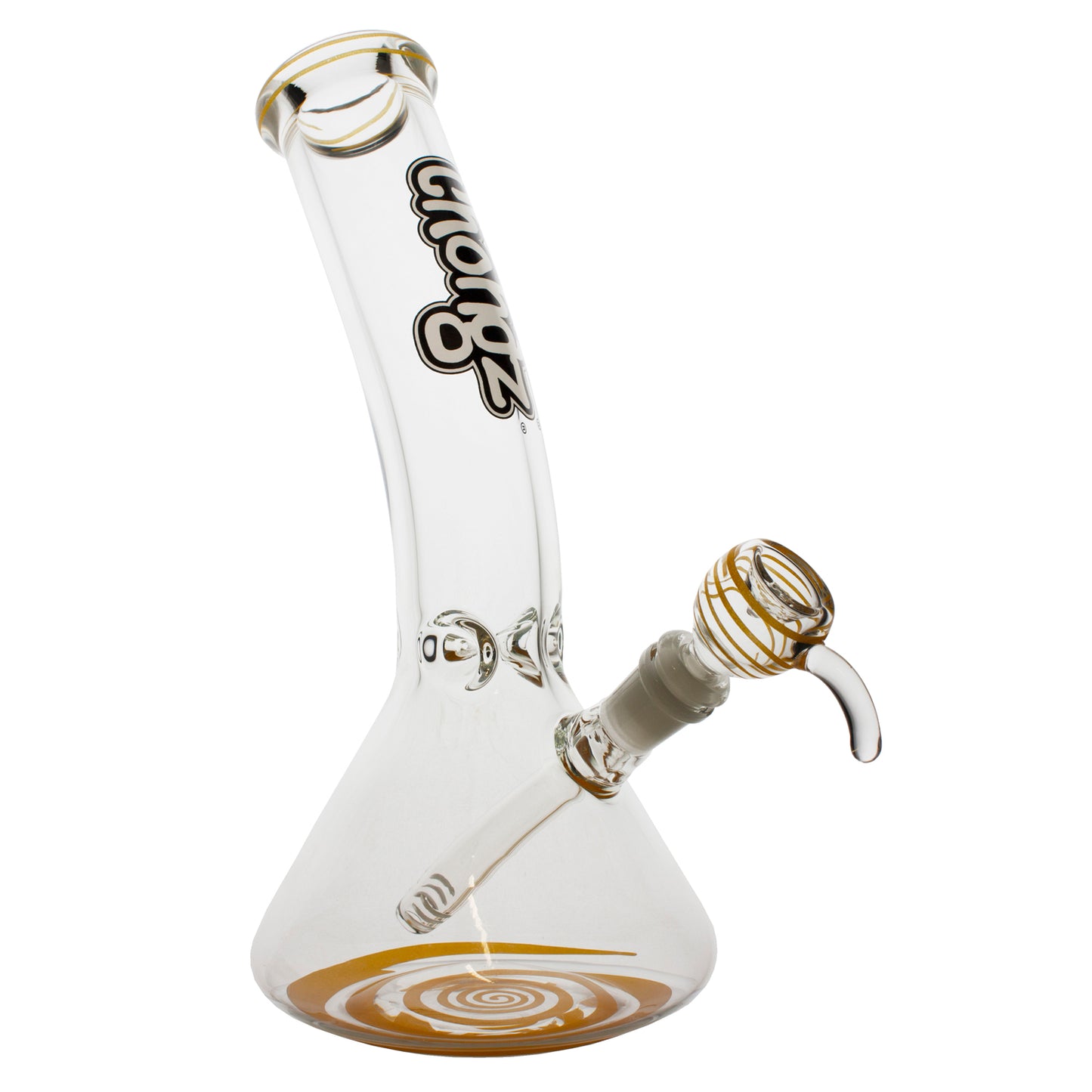 Chongz - Glass Waterpipe, 30cm, “Goosebump” 7mm Ice Pinch