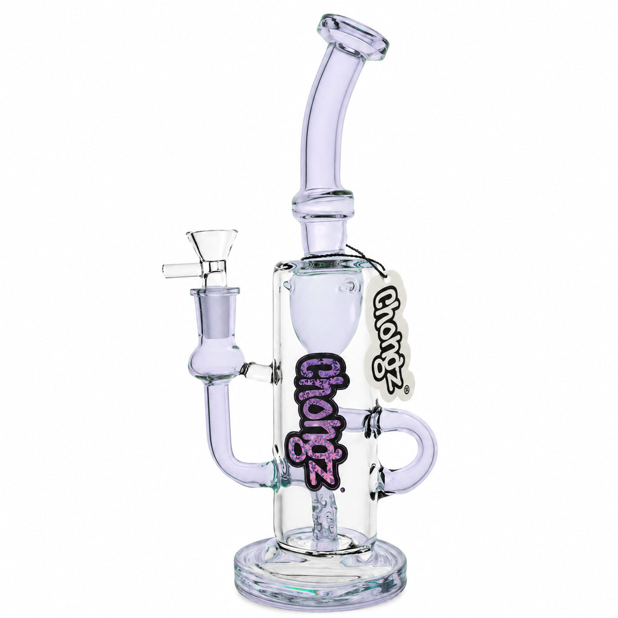 Chongz - Waterpipe, Glass, 25cm, Percolator, “Tupelo"