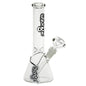 Chongz - Glass Waterpipe, 25cm, “Steady Eddy” Beaker, Ice Pinch