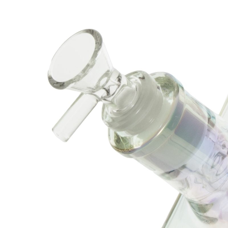 Chongz - Glass Waterpipe, 35cm ,“Johnny Gemstone” Ice Pinch