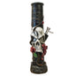 Chongz - Waterpipe, Glass, 26cm, Straight, “House of Fun”