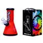 Chongz - Glass Waterpipe, 20cm “NEO GEO” Frosted, Ice Pinch