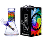 Chongz - Waterpipe, Glass, 20cm, Beaker w/ Ice Pinch, “Lloyd Evans”