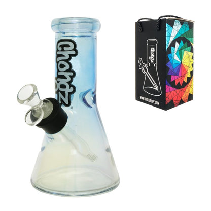 Chongz - Glass Waterpipe, 20cm, “broken biscuit” Ice Pinch
