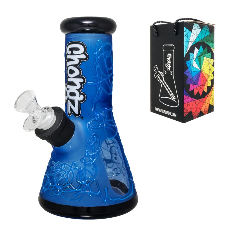Chongz - Glass Waterpipe, 20cm, “King Slayer” w/ Ice Pinch