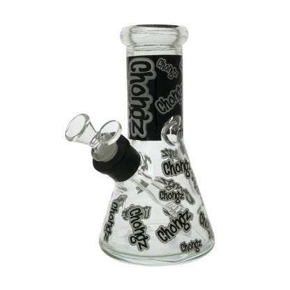 Chongz - Glass Waterpipe, 20cm, Glow Series “Multi Chongz” Ice Pinch