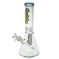 Chongz - Waterpipe, Glass, 30cm, Beaker w/ Ice Pinch, “Solid Gone”