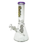 Chongz - Waterpipe, Glass, 30cm, Beaker w/ Ice Pinch, “Solid Gone”