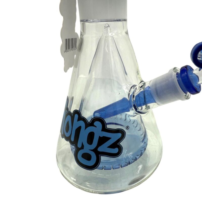 Chongz - Glass Waterpipe, Blue Accent “Tower of Power” Multi-Chamber D-Lux Ltd Edition Bong