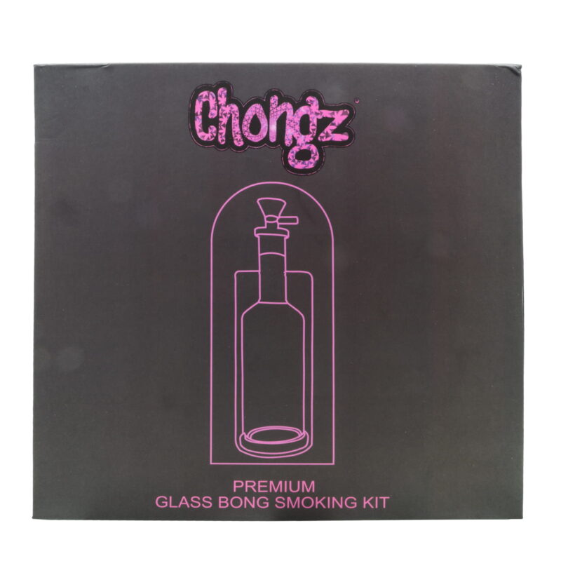 Chongz - Glass Gravity,23cm, 5mm “Newton” Deluxe Gift Set with Ezee Grinder