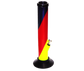 Acrylic Waterpipe - 30cm, Straight, Funky Triple Spiral Colour