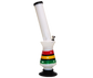 Acrylic Waterpipe - 40cm, Leaner, Rasta Band