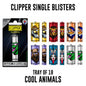 Clipper - Lighter, Metal, Single pk (Various Designs)