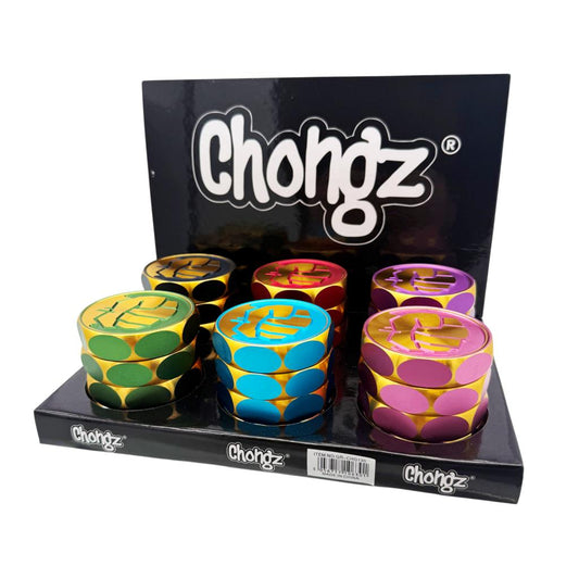 Chongz - Grinder, Metal, 63mm, 4pc, “Fist of Fury”