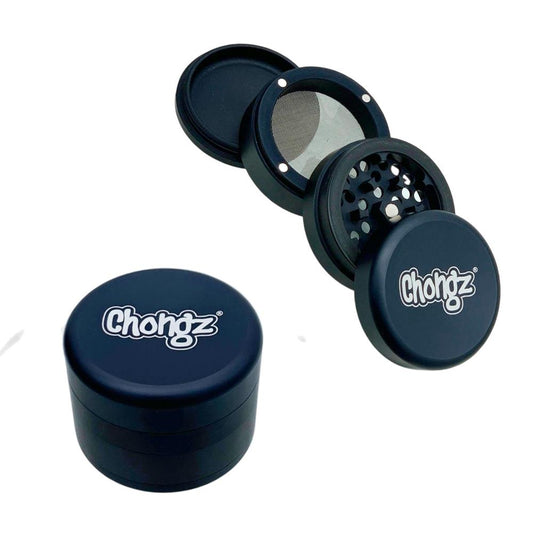 Chongz - Grinder, Metal, 62mm, 4pc, “Bearing”