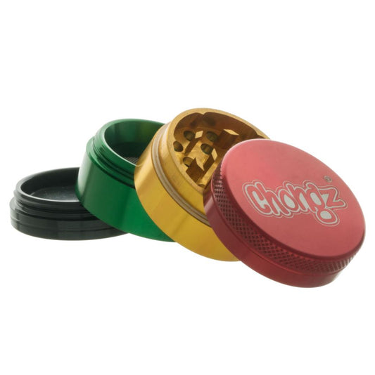 Chongz - Grinder, Metal, 40mm, 4pc, “Bread of Heaven”