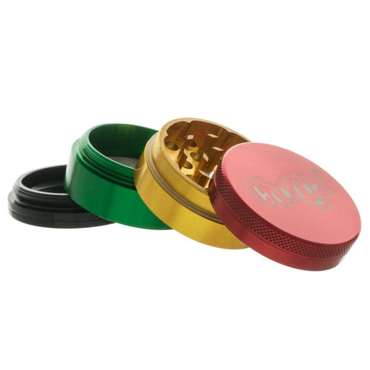 Chongz - Grinder, Metal, 50mm, 4pc, “Dragon Fire”
