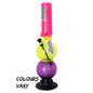 Chongz - Waterpipe, Acrylic, 40cm, Double Bubble, “Red Eye Blind”