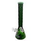 Chongz - Glass Waterpipe, 40cm, "Twisted Melon" Beaker