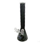 Chongz - Glass Waterpipe, 40cm, "Twisted Melon" Beaker