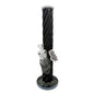 Chongz - Glass Waterpipe, 40cm, 9mm “Stone Ryland” Straight w/Ice Pinch