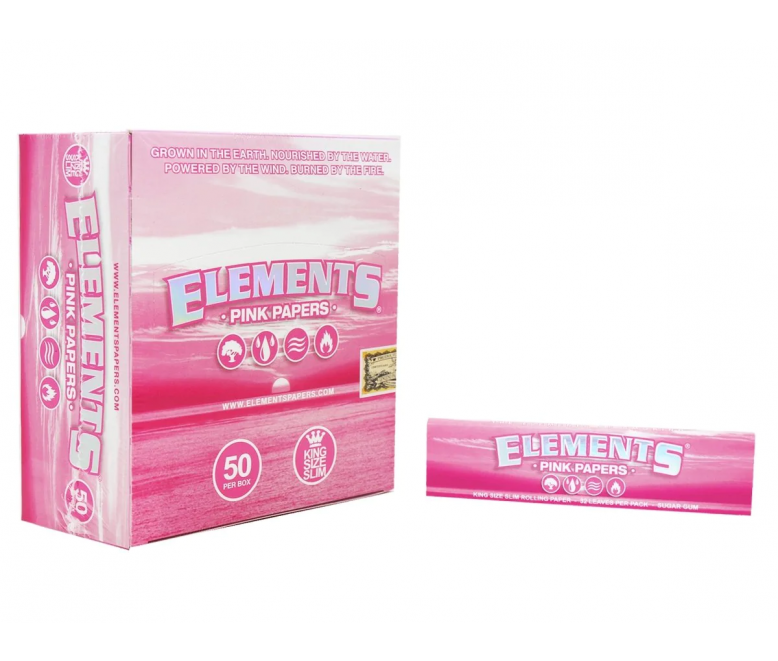 Elements - Pink, Papers, Kingsize