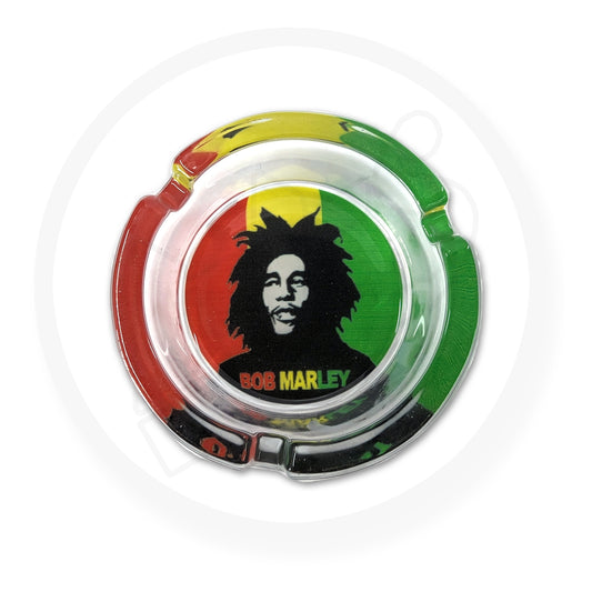 LOUD - Ashtray, Glass, Rasta Bob Marley