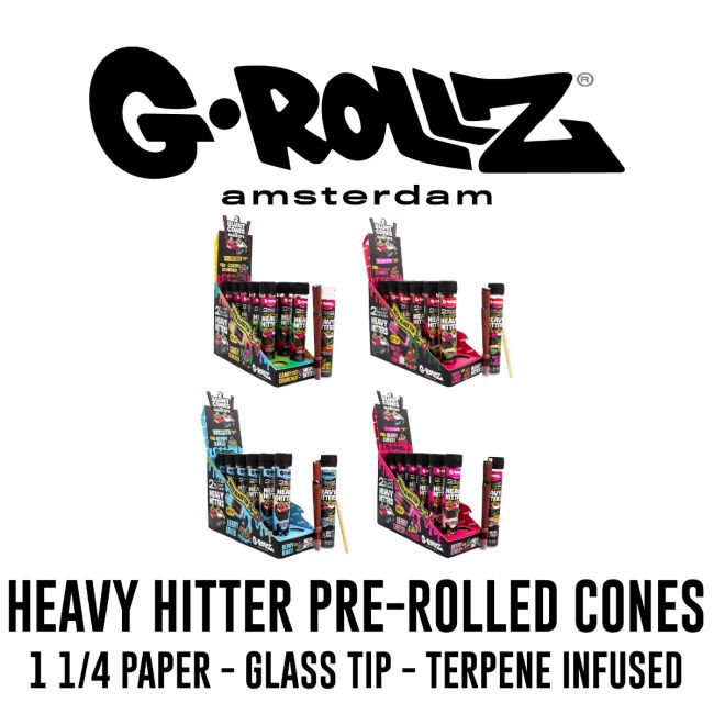 G-Rollz Heavy Hitters - 1.25 Infused Blunt Cones