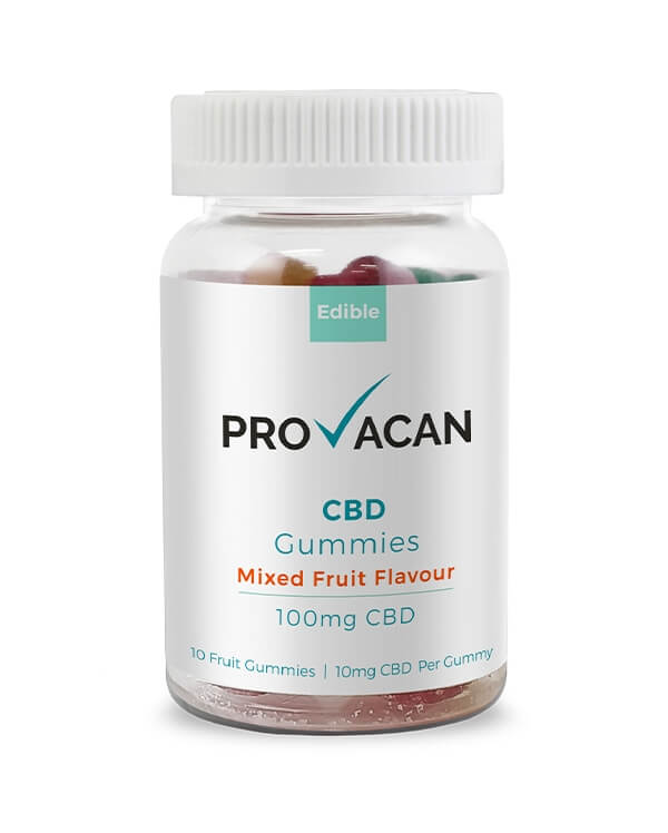 Provacan -  CBD Fruit Gummies, 100mg -> 500mg