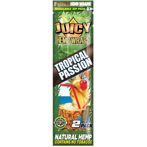 Juicy Jay's - Hemp Wraps, Tropical Passion