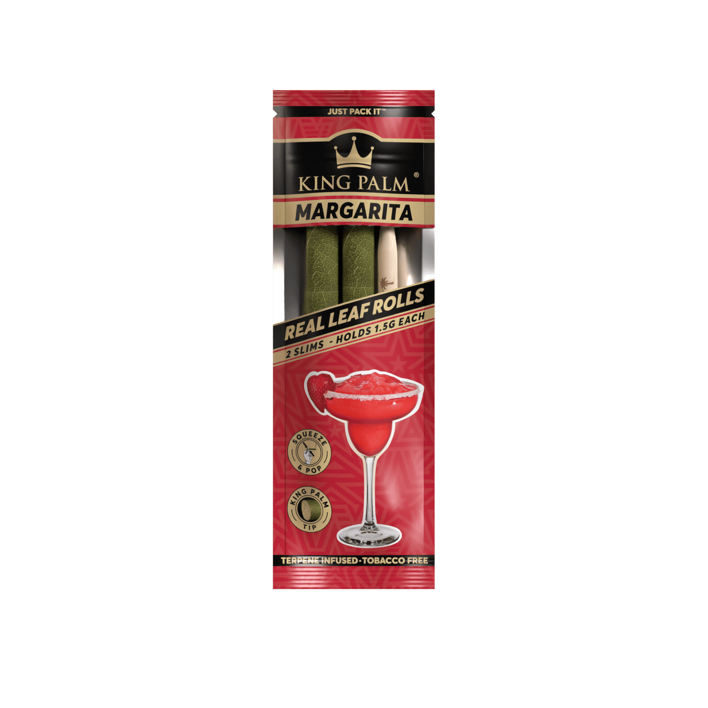 King Palm - Flavoured Rolls, Slims (1.5g), 2pk