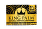 King Palm - Natural Hemp Rolling Papers and Tips, 1 1/4 Size
