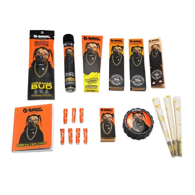 G-Rollz - Gift Box, Smoker XS, Rap Dog